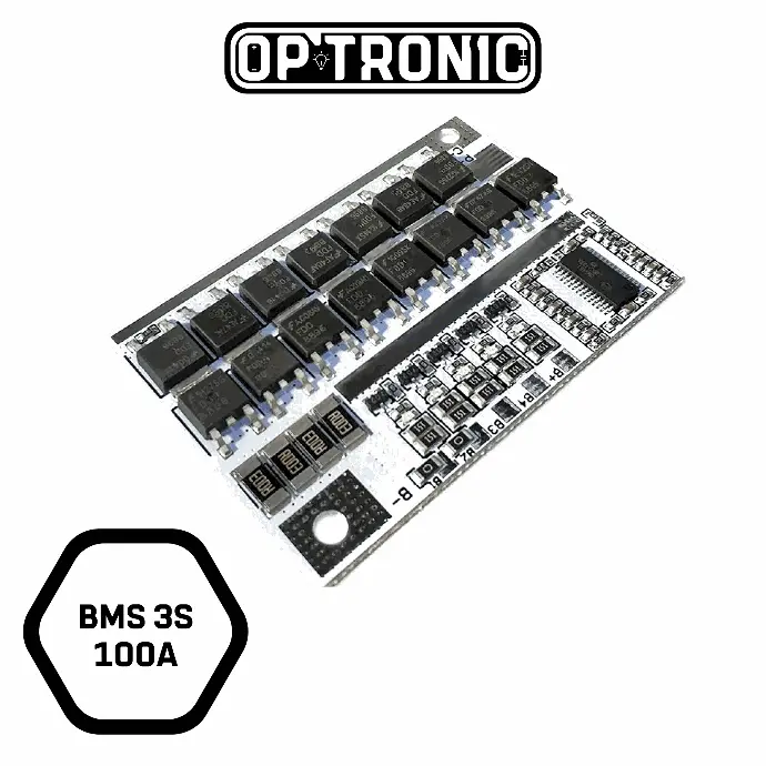 BMS 3S 18650 Lithium Battery Protection Board (100A)
