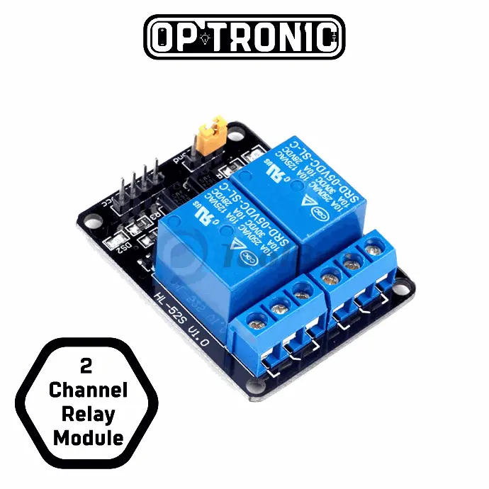 Relay Module 2 Channel – 5Vdc