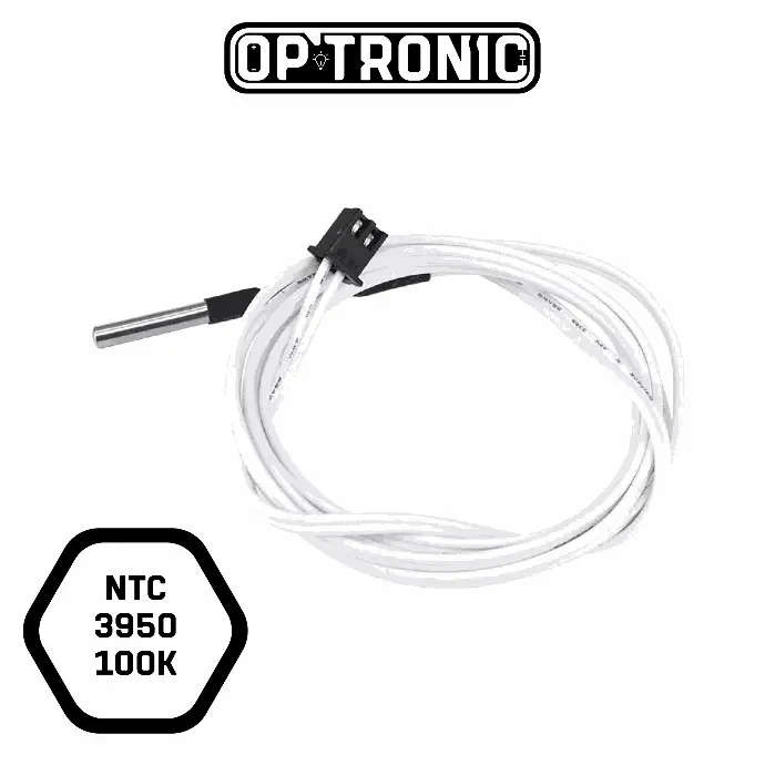 NTC100K Thermistor Sensor With Metal Casing For High Temp