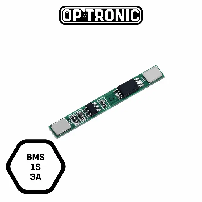 BMS 1S 4.2V 3A 18650 Li-ion