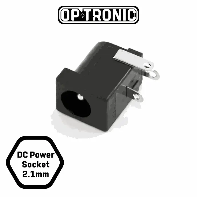PCB Mount DC Power Socket 2.1mm