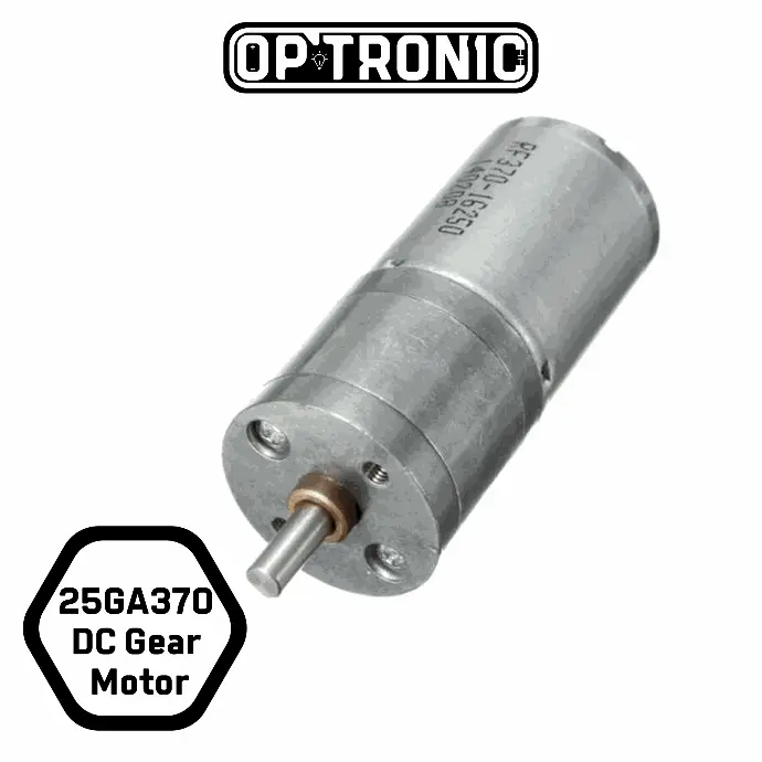 25GA370 DC Gear Motor 12V 58RPM