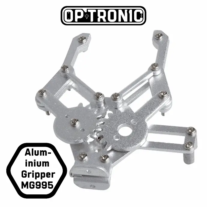 Aluminium Gripper for servo MG995