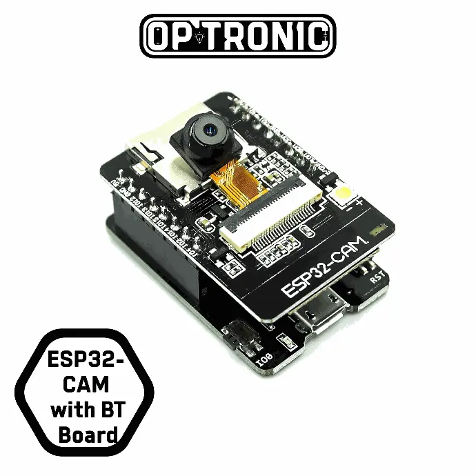 ESP32-CAM with BT Board OV2640 (WiFi+Bluetooth)