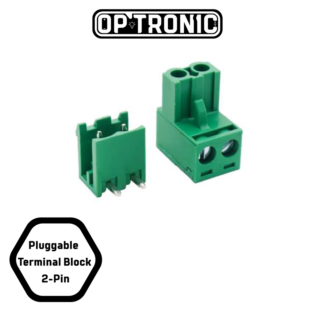 Pluggable Terminal Block 2-Pin