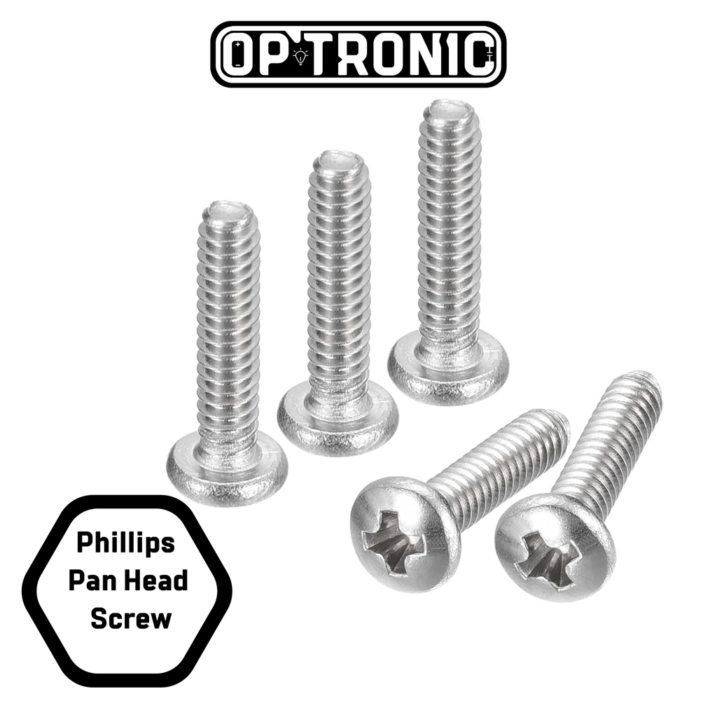 M5x20 Phillips Pan Head Screw (Pack of 5)