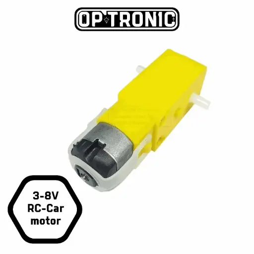 TT Geared Motor For Smart Car Robot 3-6Vdc