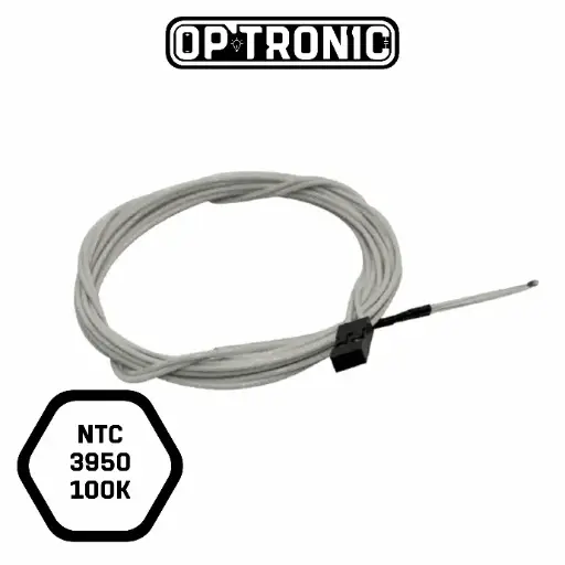 NTC 3950 100K ohm Thermistor with 1 Meter TeflonT wiring Dupont Head
