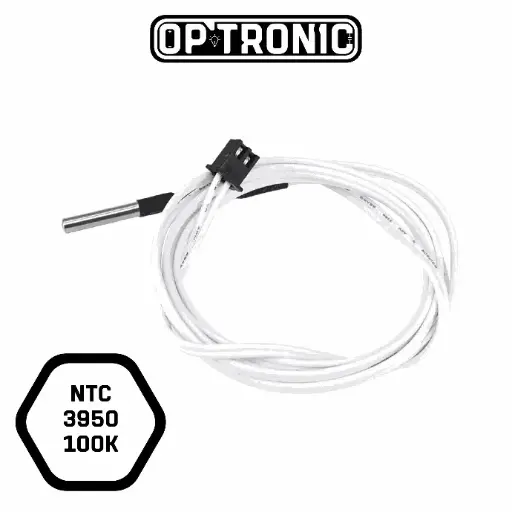 NTC100K Thermistor Sensor With Metal Casing For High Temp