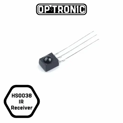 IR Infrared Receiver HS0038 38Khz – 3Pin