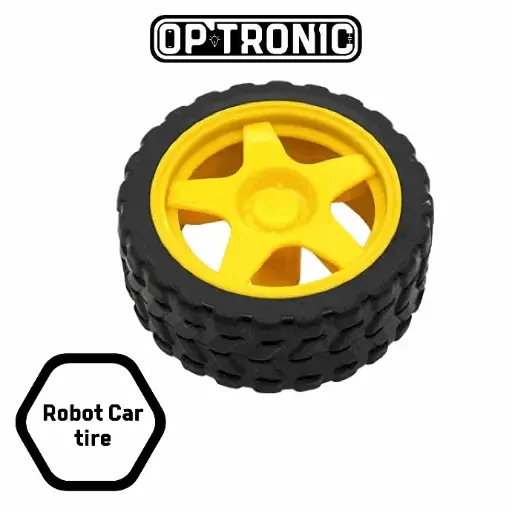 65mm Smart Car Robot Tire Wheel