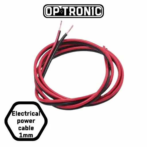 Electrical Power Cable Red/Black  (1mm) 1Meter