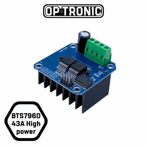 BTS7960 43A High-power DC Motor Driver Module