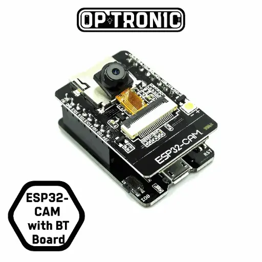 ESP32-CAM with BT Board OV2640 (WiFi+Bluetooth)