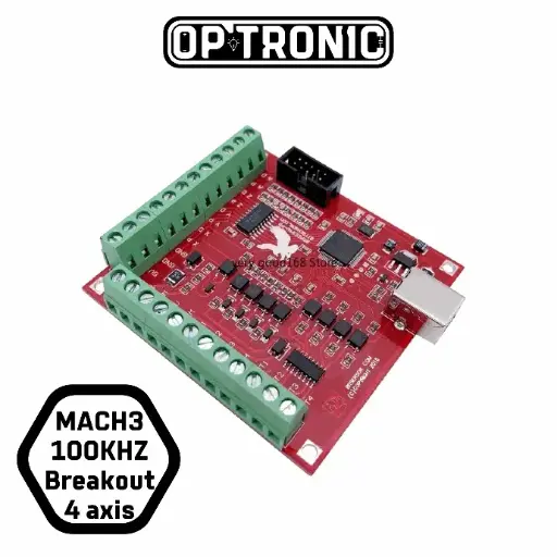 USB MACH3 100KHZ Breakout board 4 axis
