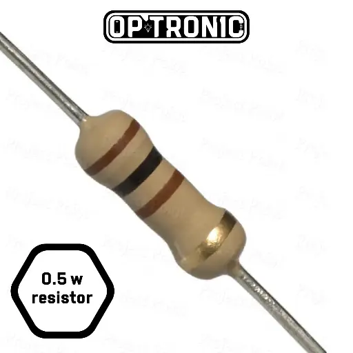 resistor 500k Ohm 0.5W
