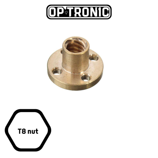 TR8x2 Leadscrew Copper Nut 4 start