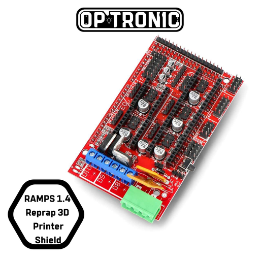 RAMPS 1.4 3D Printer control panel  Shield for Arduino Mega