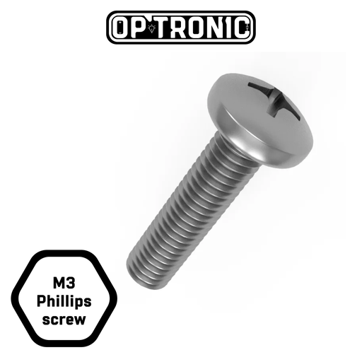 M3x20 Phillips Pan Head Screw (pack of 10)