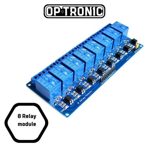 relay module 8 channel 12V