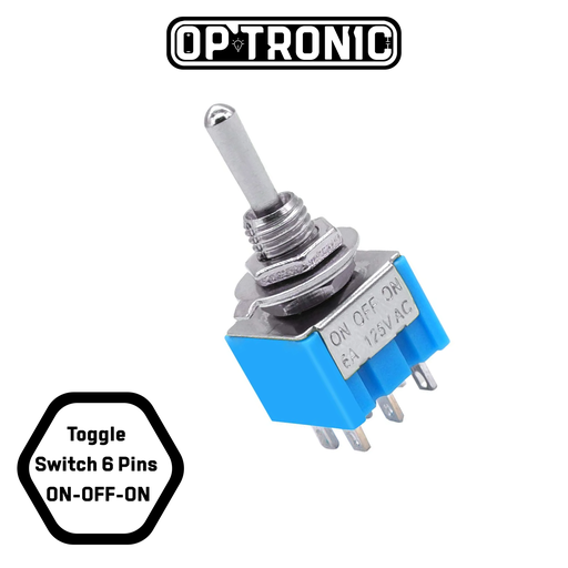Toggle Switch 6 Pins ON-OFF-ON