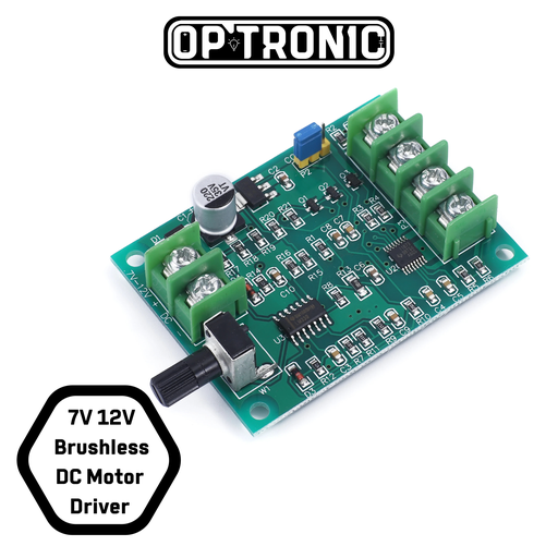 7V 12V Brushless DC Motor Driver Controller 3/4 Wire