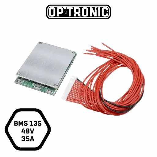 BMS 13S 35A 48V for 18650 Lithium Battery with Equalization
