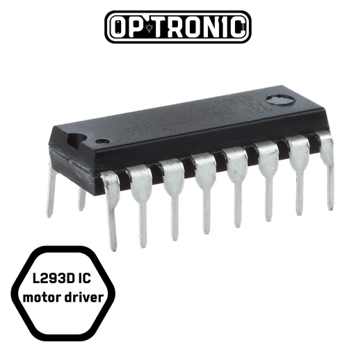 L293D motor driver IC