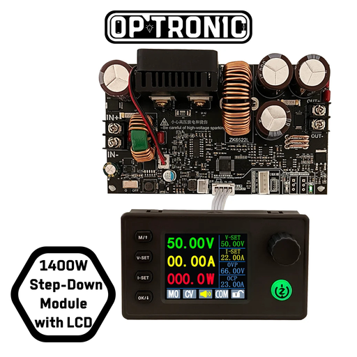 22A 1400W Buck Converter Step-Down Module with LCD